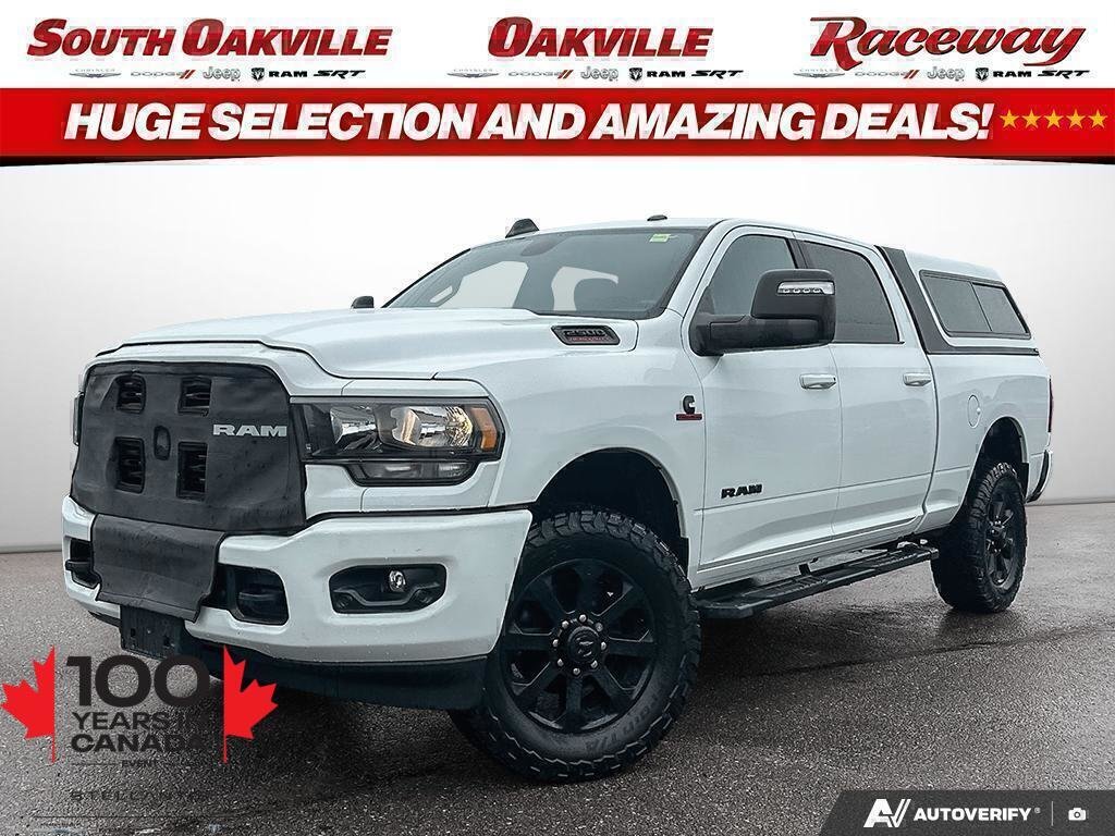 White 2023 RAM 2500 Pickup Truck Four-Wheel Drive Automatic