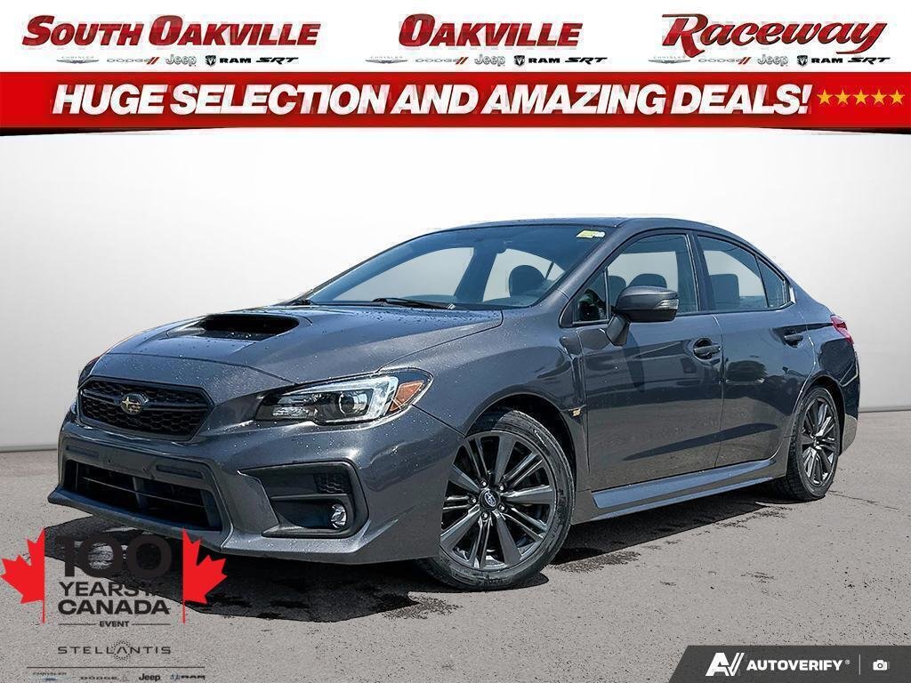 Gray 2020 Subaru WRX Sedan Manual