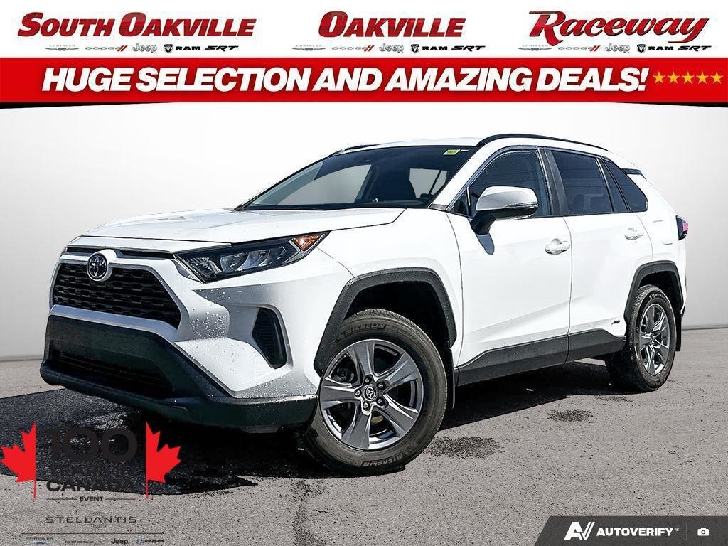 White 2024 Toyota RAV4 Hybrid SUV / Crossover All-Wheel Drive Continuously Variable Transmission
