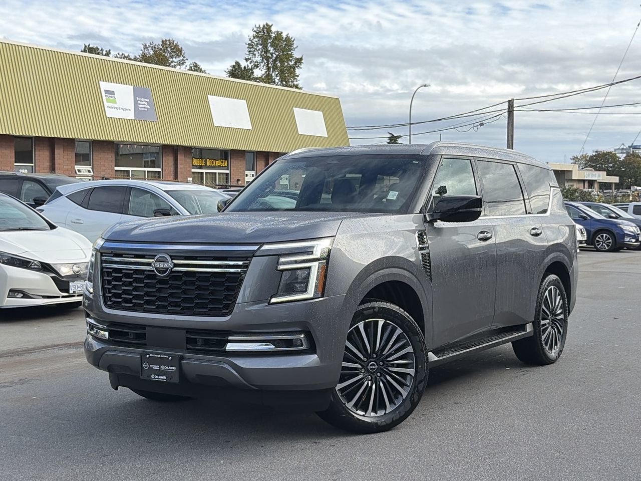 Gray (Gun Metallic) 2027 Nissan Armada SUV / Crossover Four-Wheel Drive Automatic