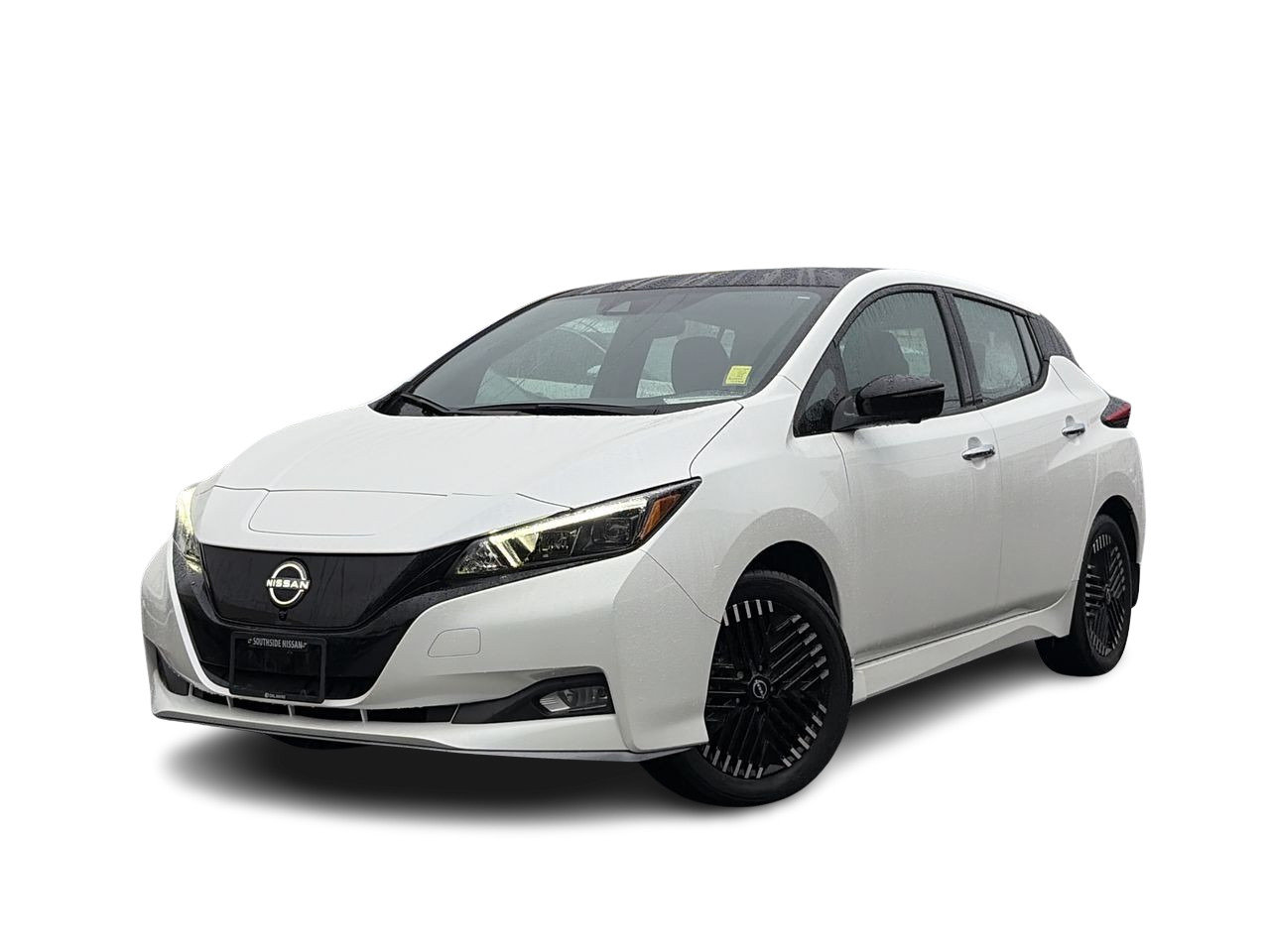 Pearl White 2T Pearl Metallic 2023 Nissan LEAF Hatchback  Automatic