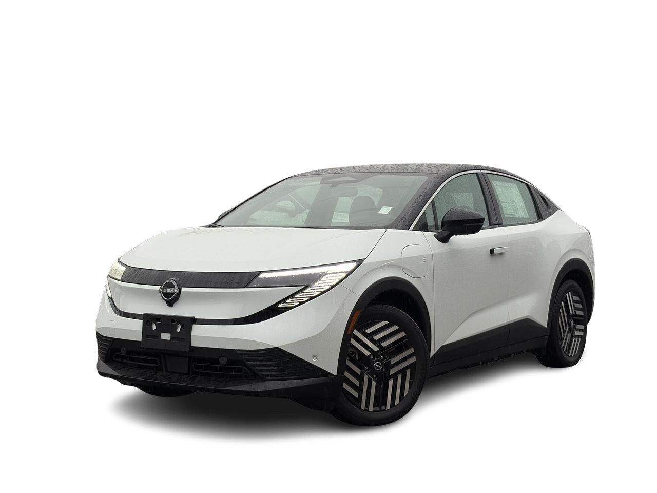 Two-tone Black / Everest White Pearl Tricoat 2026 Nissan LEAF SUV / Crossover Front-Wheel Drive Automatic