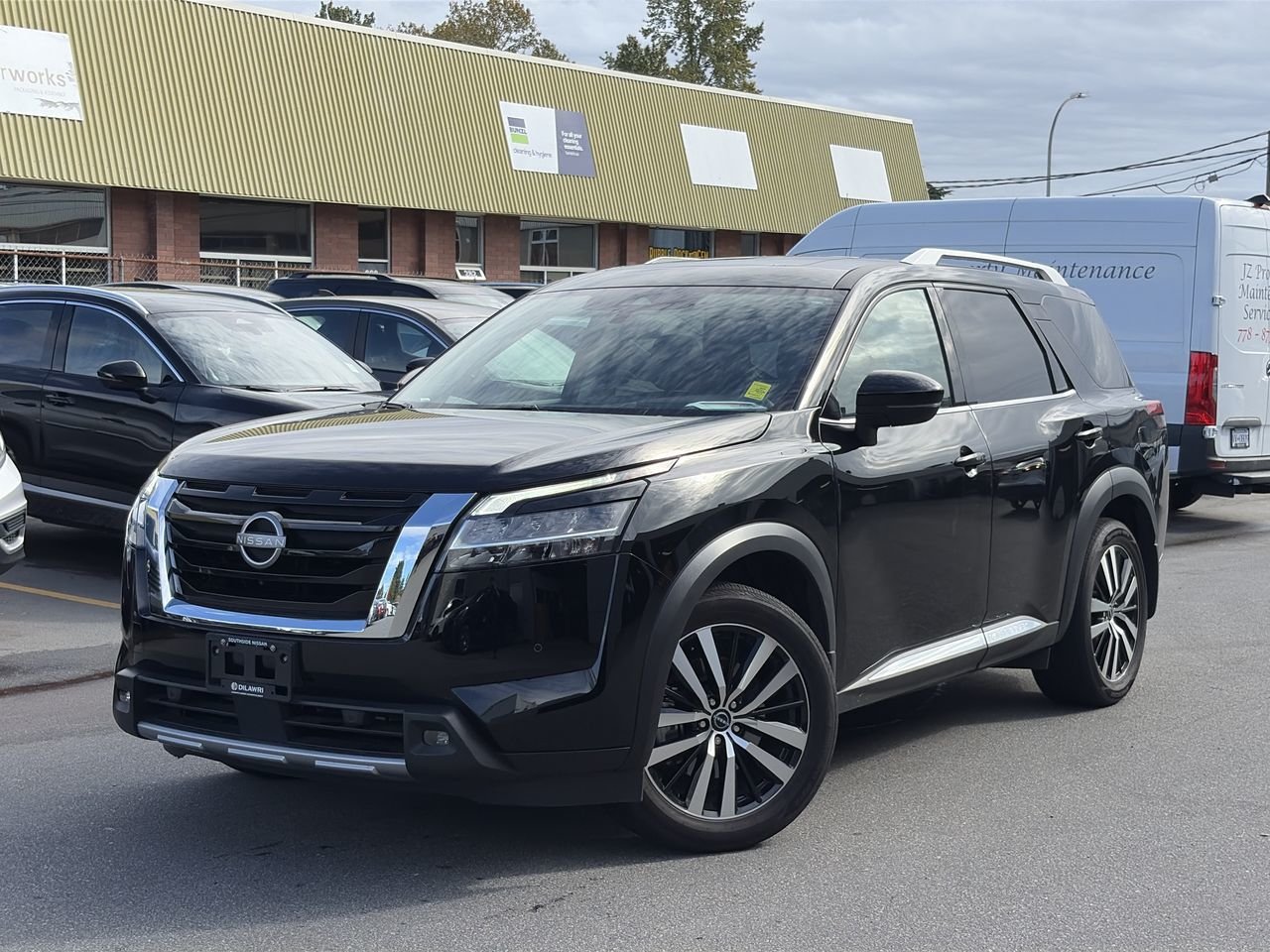 Super Black 2024 Nissan Pathfinder SUV / Crossover All-Wheel Drive Automatic