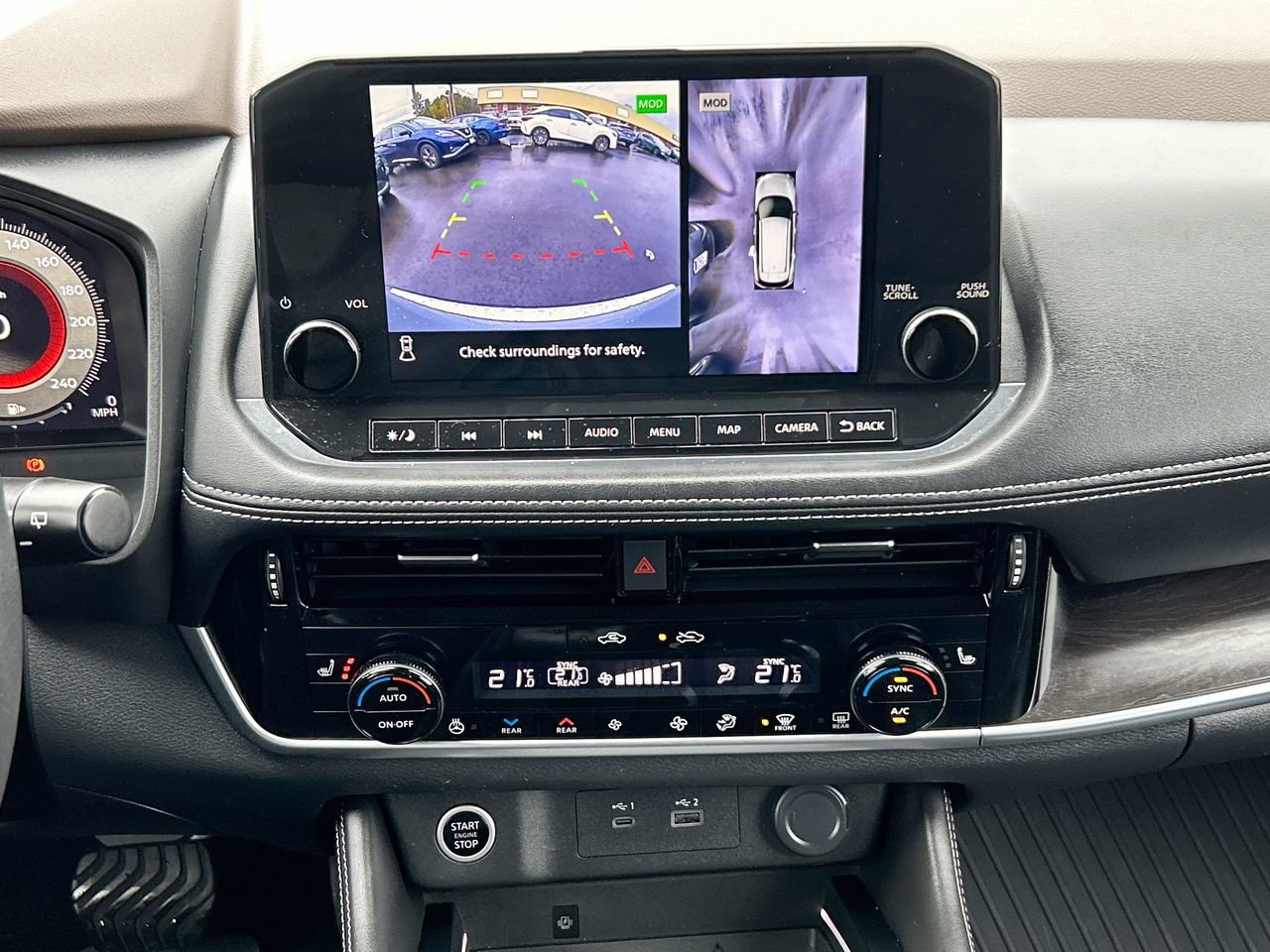 Certified Used 2021 Boulder Grey Pearl 2T Met Nissan Platinum image 23
