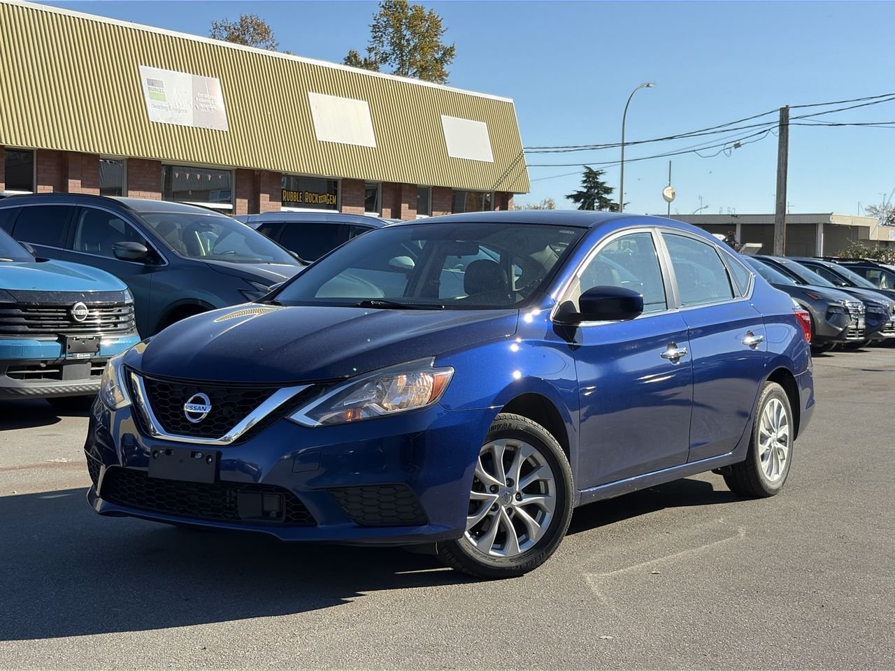 Deep Blue Pearl MET 2019 Nissan Sentra Sedan Front-Wheel Drive Automatic