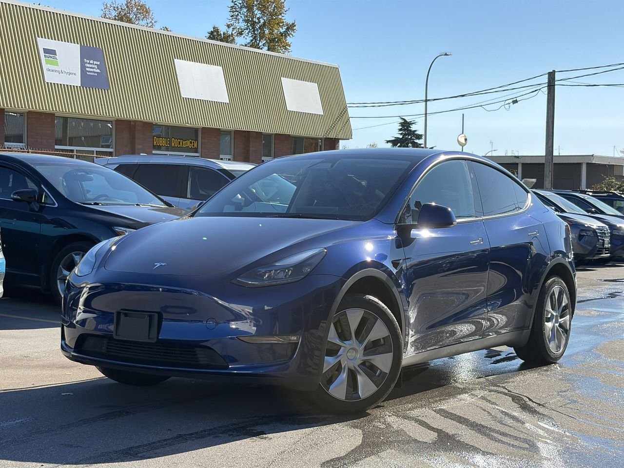 Blue 2024 Tesla Model Y SUV / Crossover All-Wheel Drive Automatic