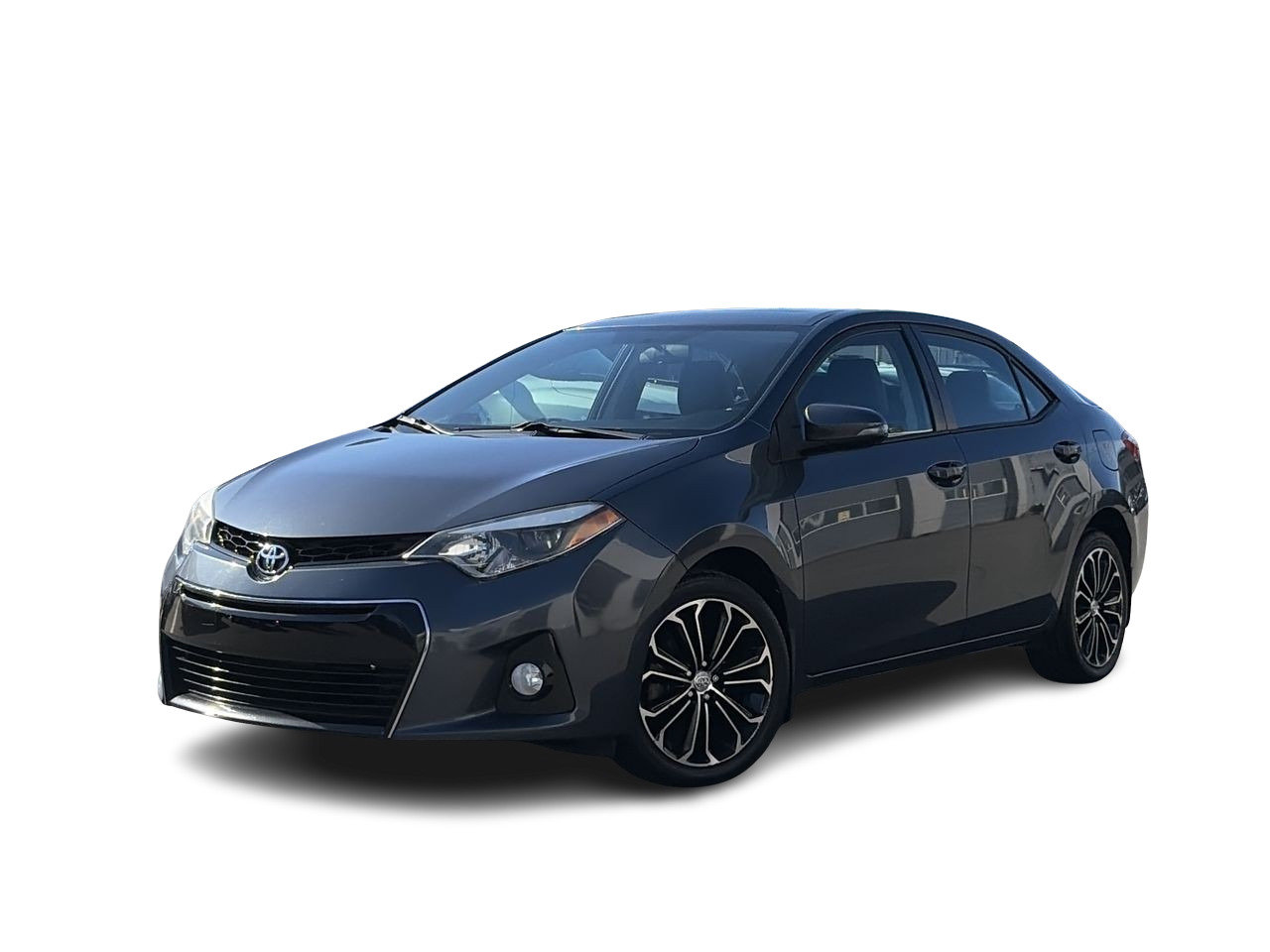 Blue 2014 Toyota Corolla S Sedan Front-Wheel Drive Automatic