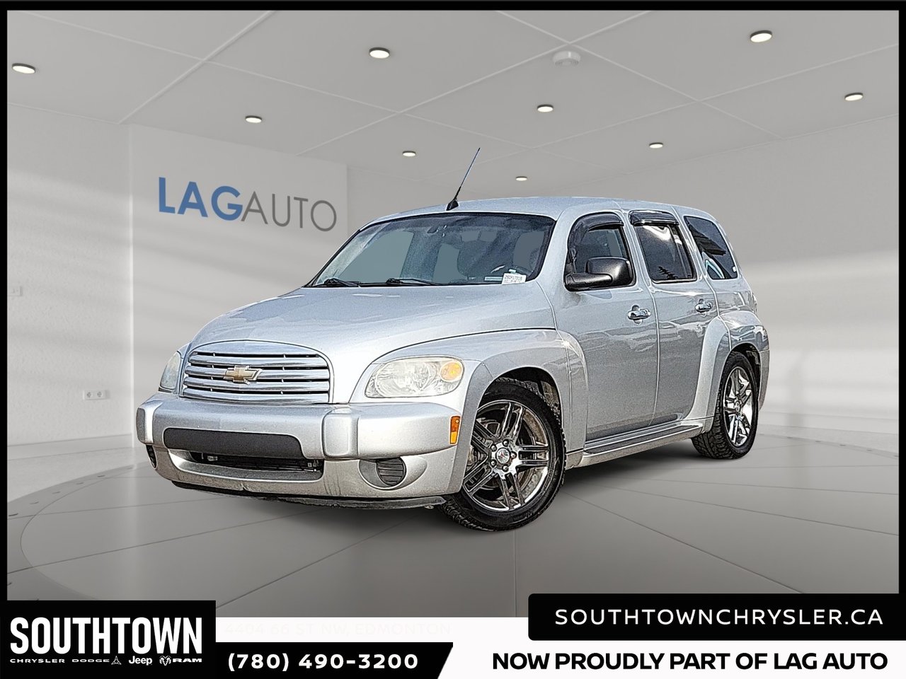 Silver 2011 Chevrolet HHR Wagon Front-Wheel Drive Automatic