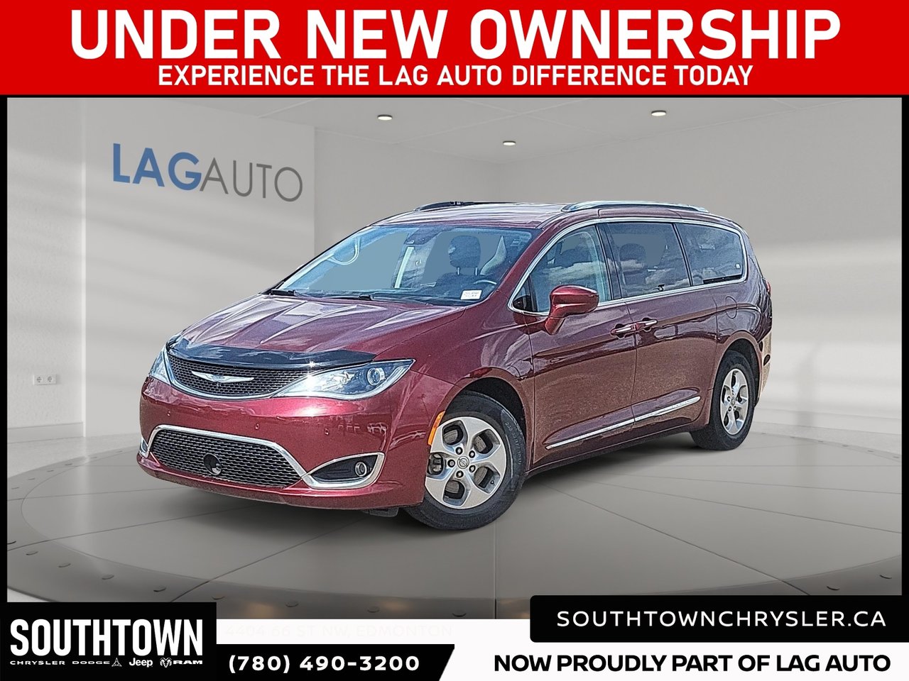 Velvet Red Pearlcoat 2017 Chrysler Pacifica Touring L Plus FWD Minivan Front-Wheel Drive Automatic