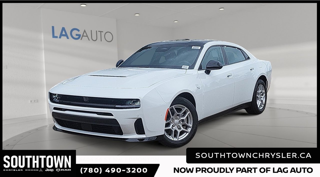 White knuckle 2026 Dodge Charger Sedan All-Wheel Drive Automatic