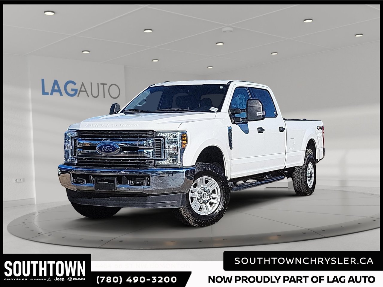Oxford White 2019 Ford F-350 Super Duty Pickup Truck Four-Wheel Drive Automatic