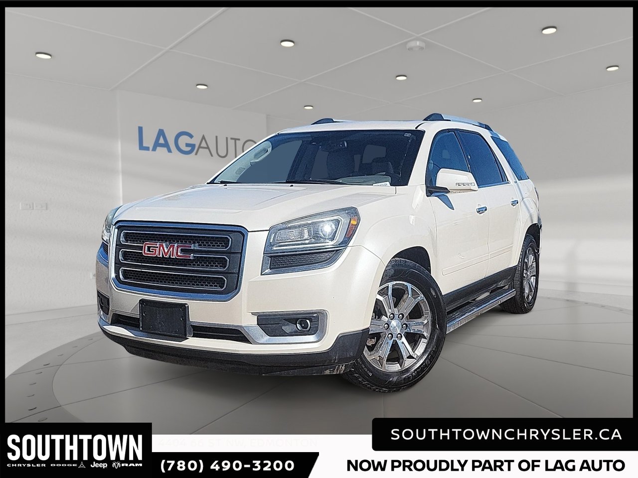 White 2014 GMC Acadia SUV / Crossover All-Wheel Drive Automatic