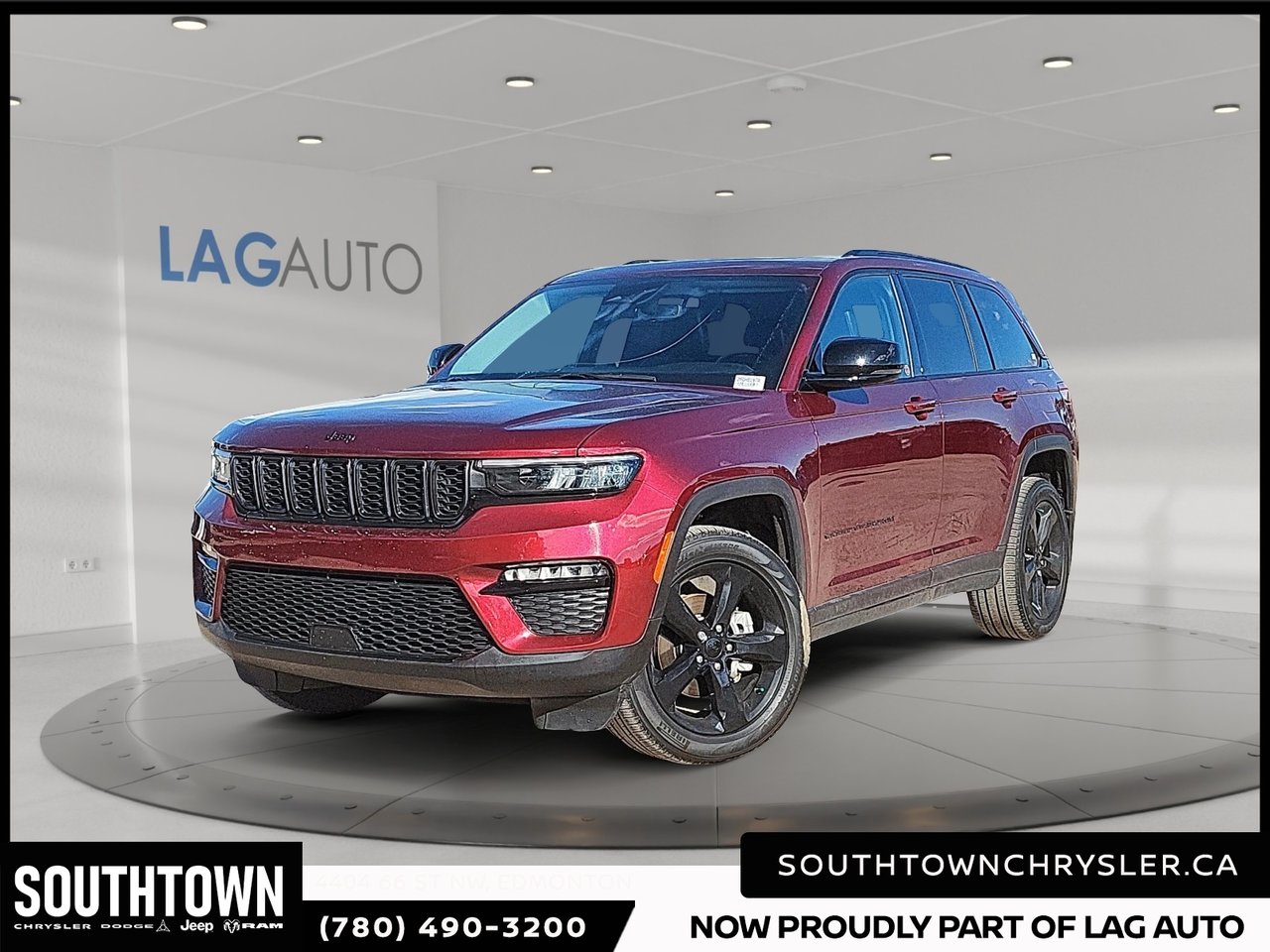 Velvet Red Pearlcoat 2024 Jeep Grand Cherokee SUV / Crossover Four-Wheel Drive Automatic