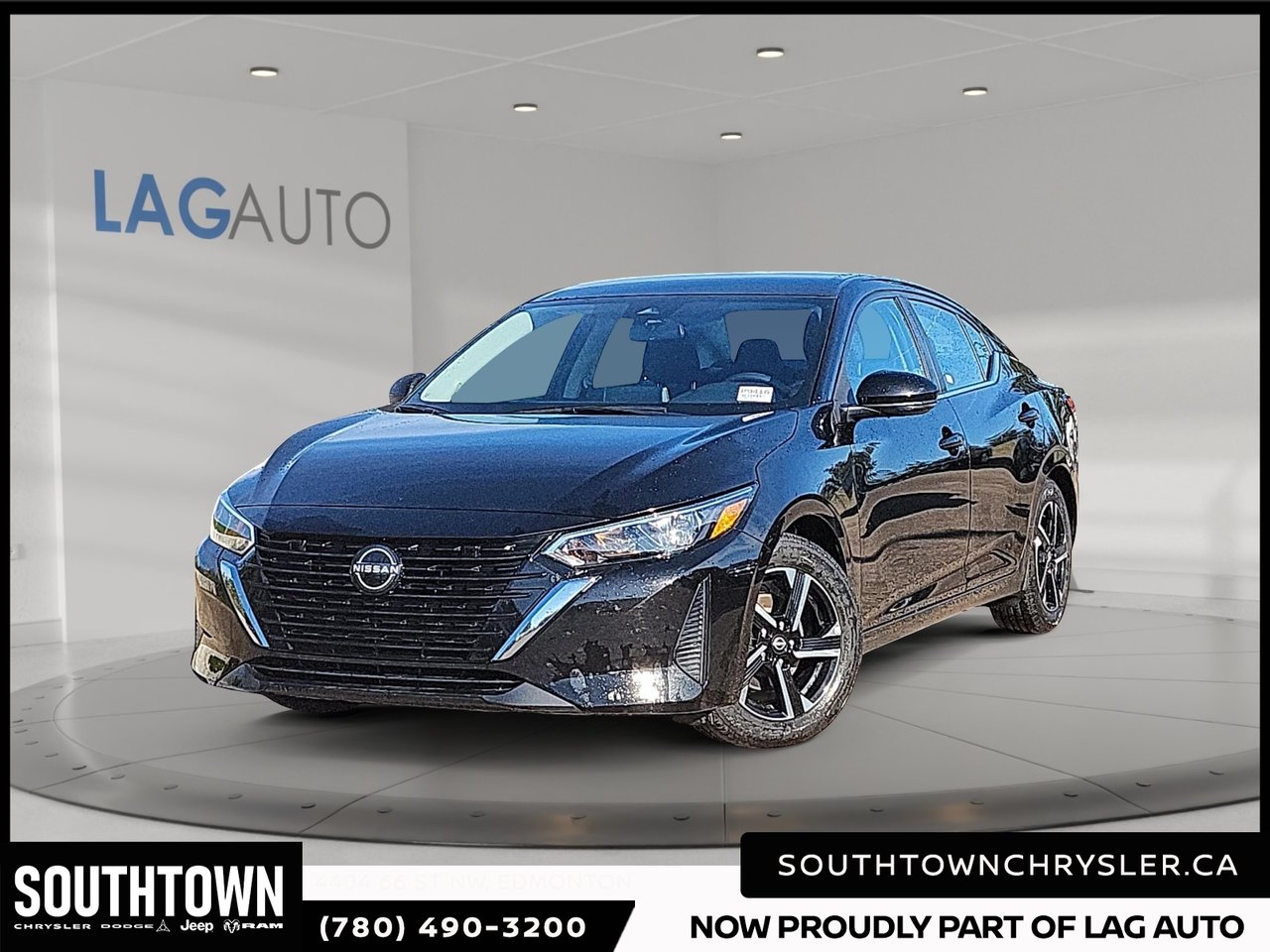 Black 2025 Nissan Sentra Sedan Front-Wheel Drive 