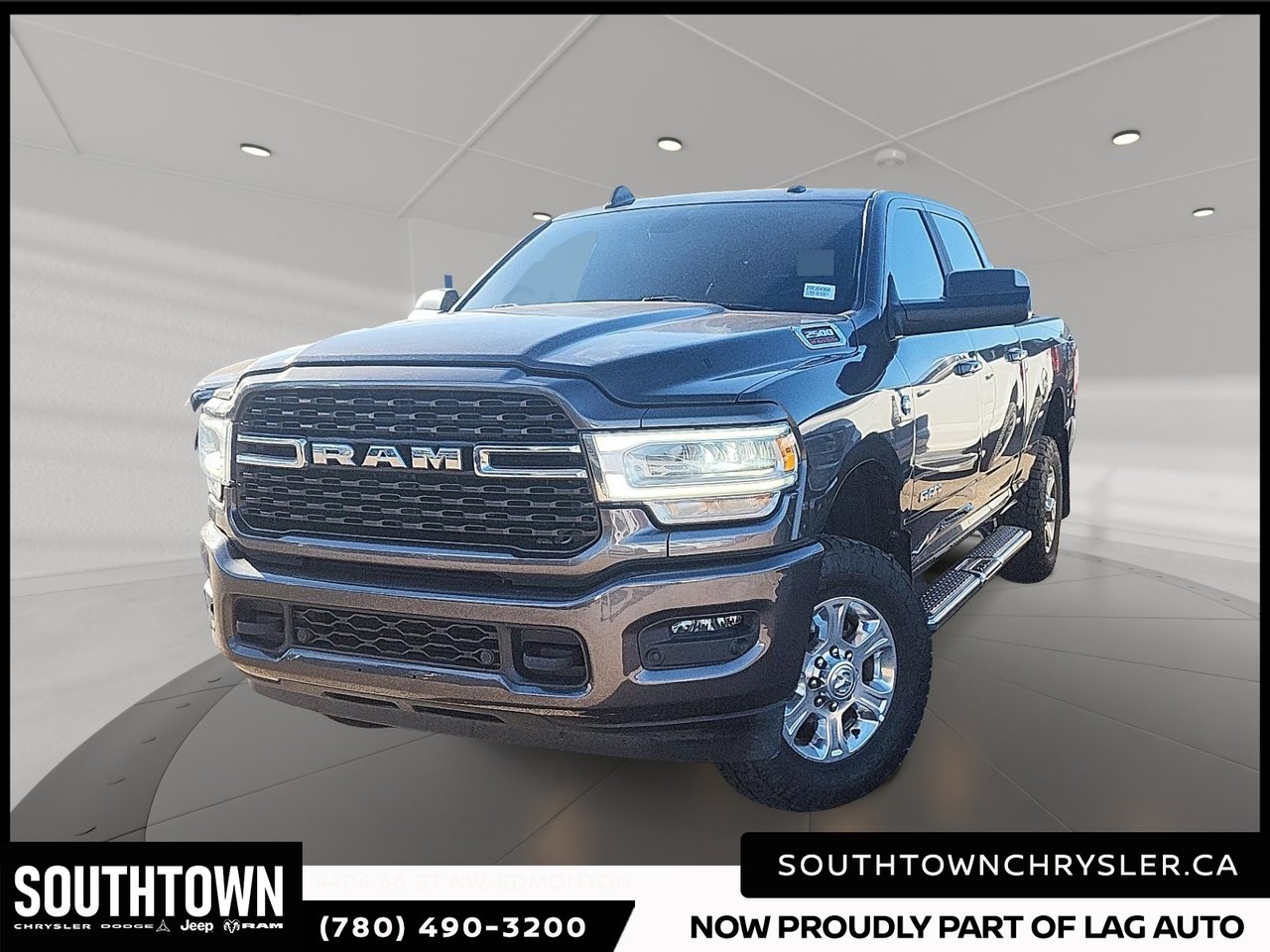 Gray (Granite Crystal Metallic Clearcoat) 2022 RAM 2500 Pickup Truck Four-Wheel Drive Automatic