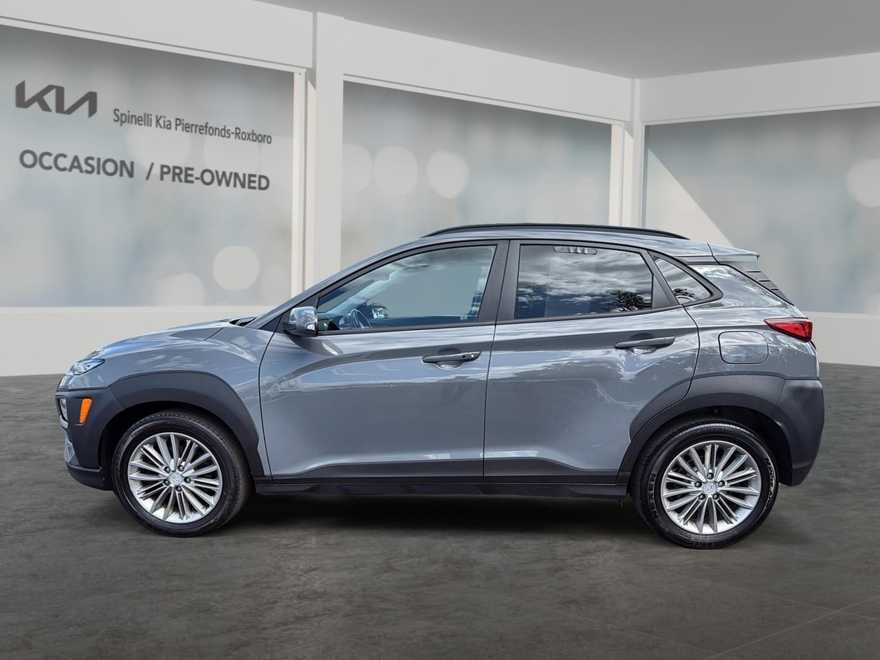 Galactic Gray 2021 Hyundai Kona SUV / Crossover  Automatic