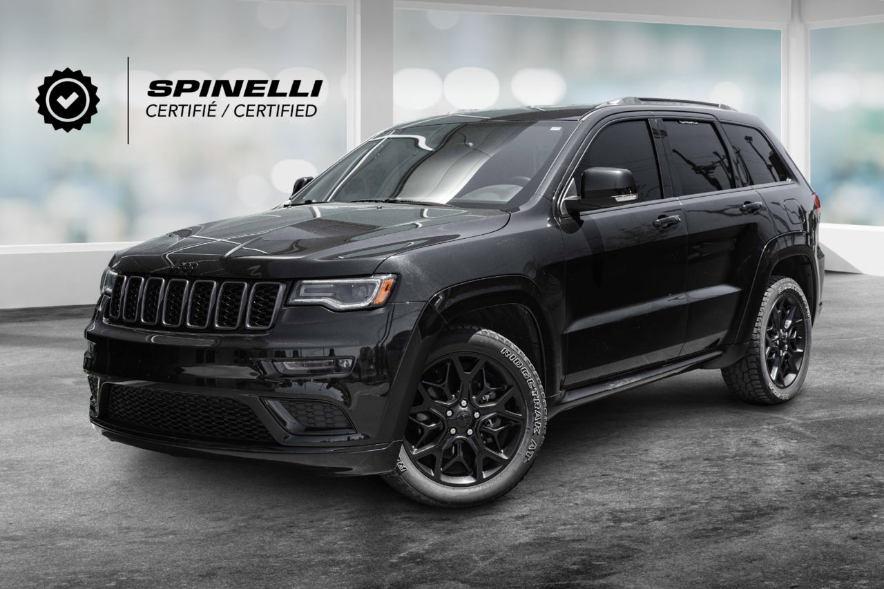 Diamond Black Crystal Pearl 2021 Jeep Grand Cherokee Limited X 4WD SUV / Crossover Four-Wheel Drive Automatic
