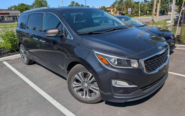Gray (Thunder Grey Metallic) 2019 Kia Sedona Minivan Front-Wheel Drive Automatic