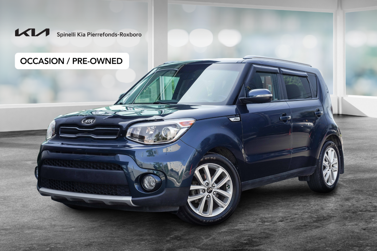 Mysterious Blue 2018 Kia Soul Wagon  Automatic