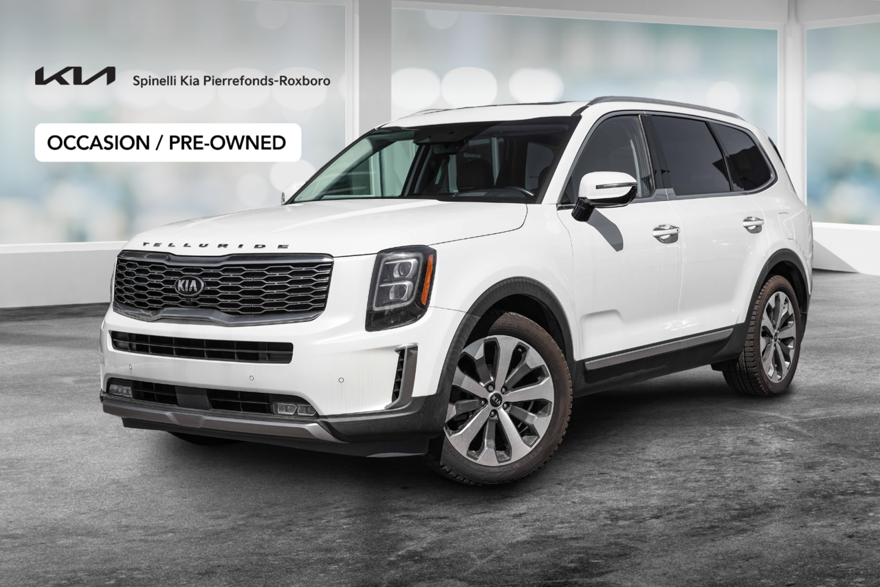 Snow White Pearl 2020 Kia Telluride SUV / Crossover All-Wheel Drive Automatic