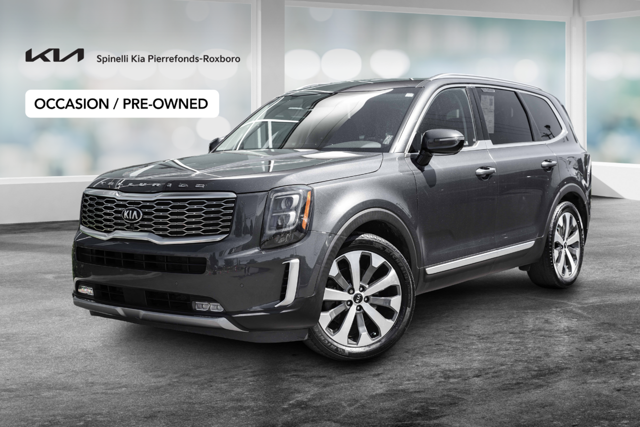 Gray (Gravity Grey) 2021 Kia Telluride SUV / Crossover All-Wheel Drive Automatic