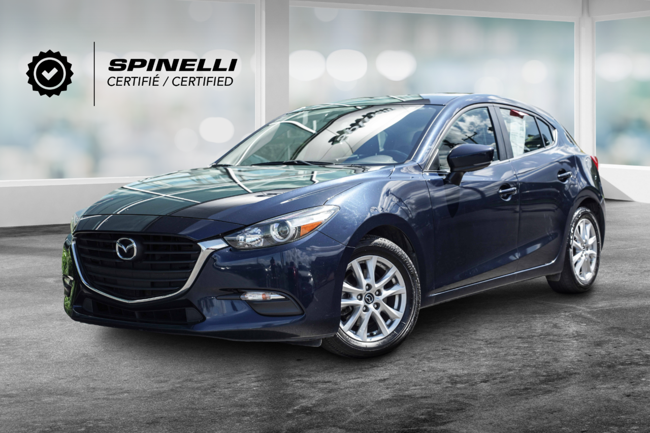 Blue 2018 Mazda MAZDA3 Sport Hatchback Automatic