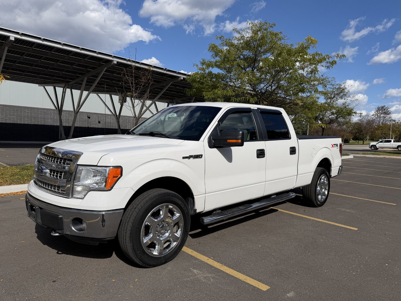 White 2014 Ford F-150 Pickup Truck Automatic