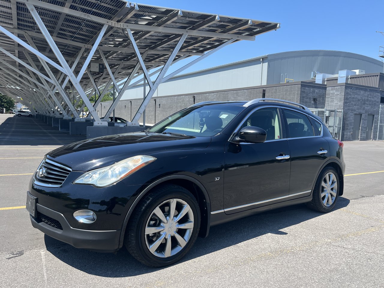 Black 2014 INFINITI QX50 SUV / Crossover All-Wheel Drive Automatic