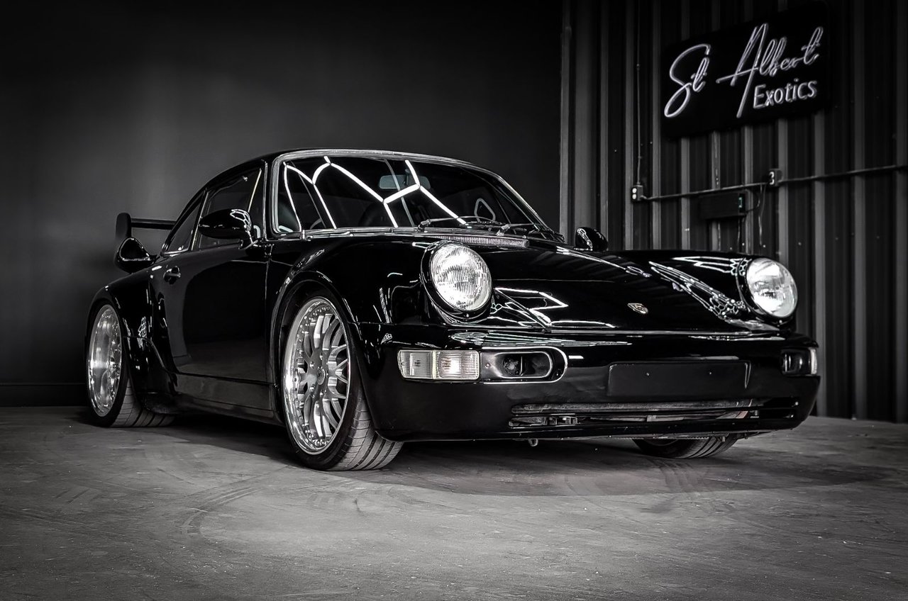 Black 1979 Porsche 911 Turbo Coupe  Manual