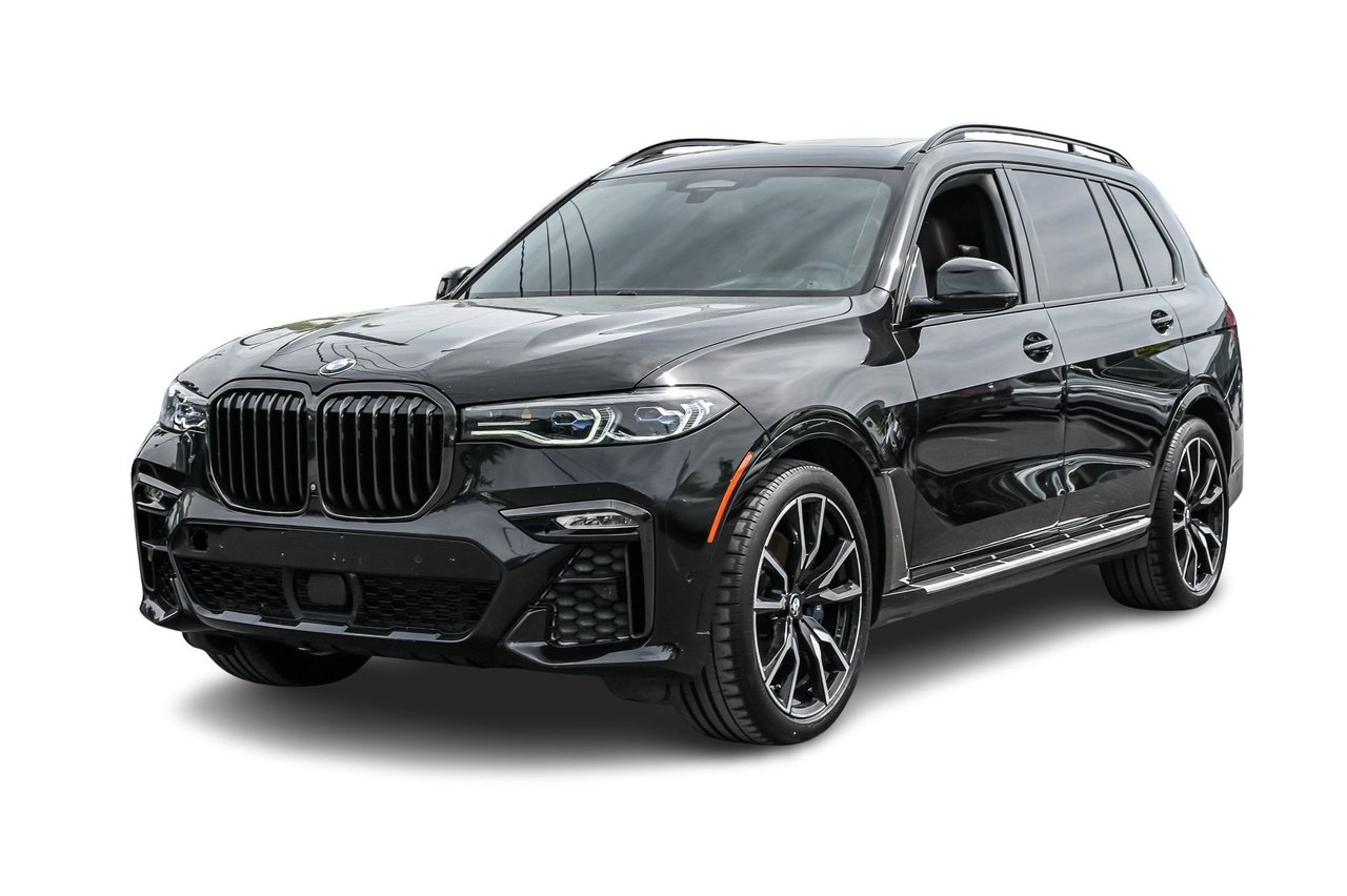 Black 2021 BMW X7 xDrive40i AWD SUV / Crossover All-Wheel Drive Automatic