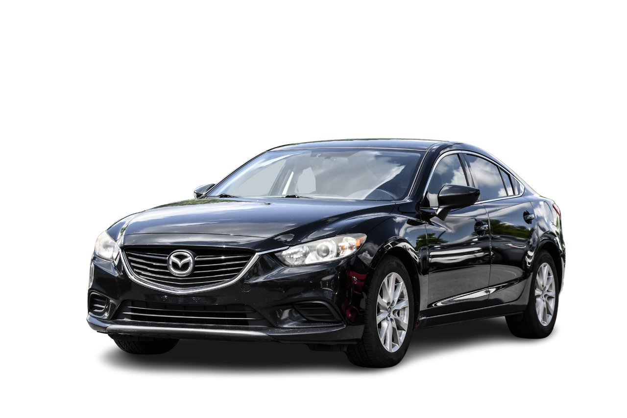 Black 2014 Mazda MAZDA6 Sedan