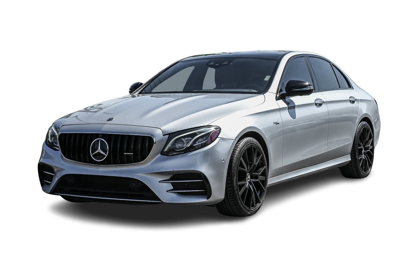 Silver 2019 Mercedes-Benz E-Class Sedan All-Wheel Drive Automatic