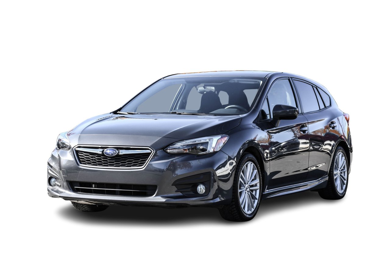 Black (CHARCOAL) 2018 Subaru Impreza Hatchback Continuously Variable Transmission