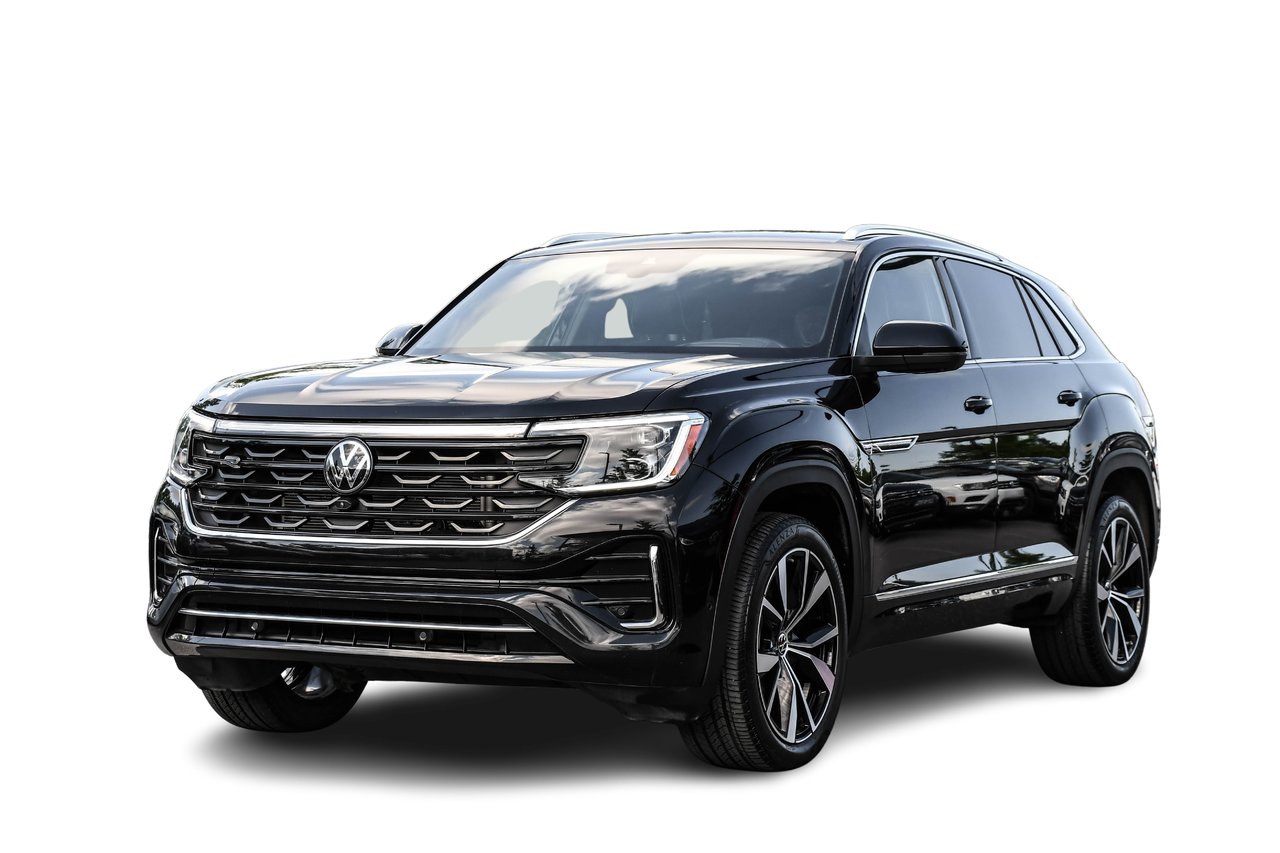 Black 2024 Volkswagen Atlas Cross Sport SUV / Crossover Automatic