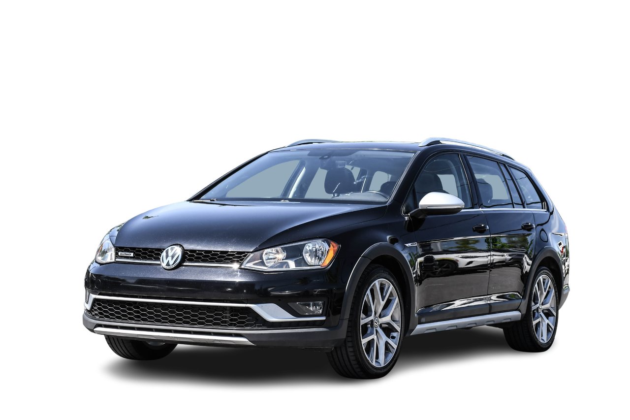 Black 2017 Volkswagen Golf Alltrack AWD Wagon Automatic
