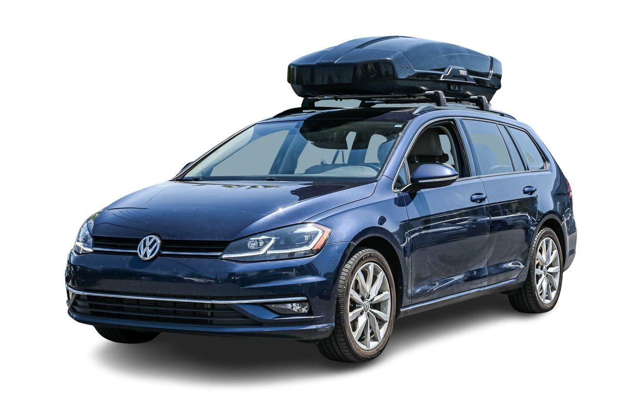 Blue (BLEU FONCÉ) 2018 Volkswagen Golf SportWagen Wagon Front-Wheel Drive Automatic