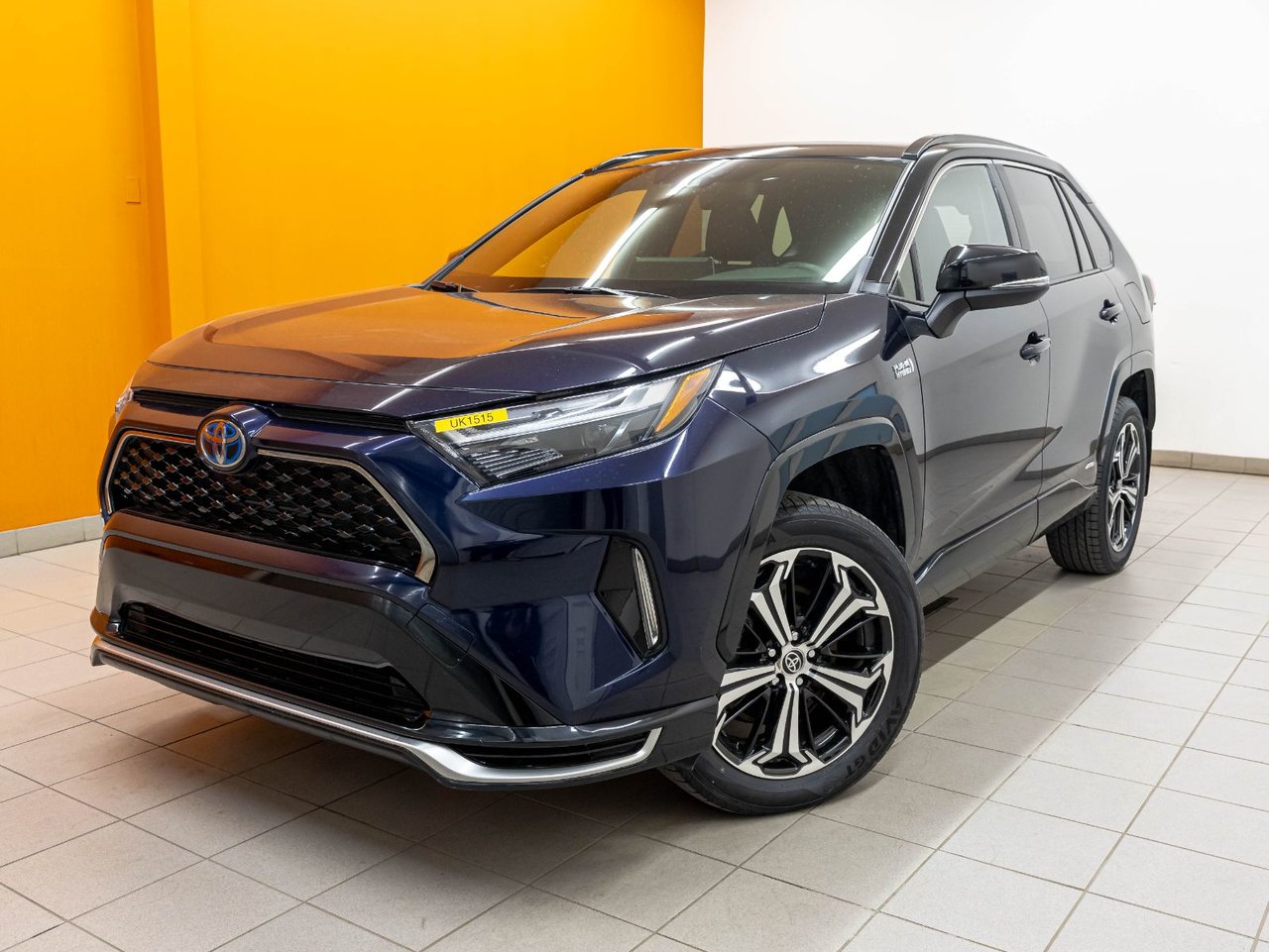 Blue 2022 Toyota RAV4 Prime SUV / Crossover All-Wheel Drive Continuously Variable Transmission