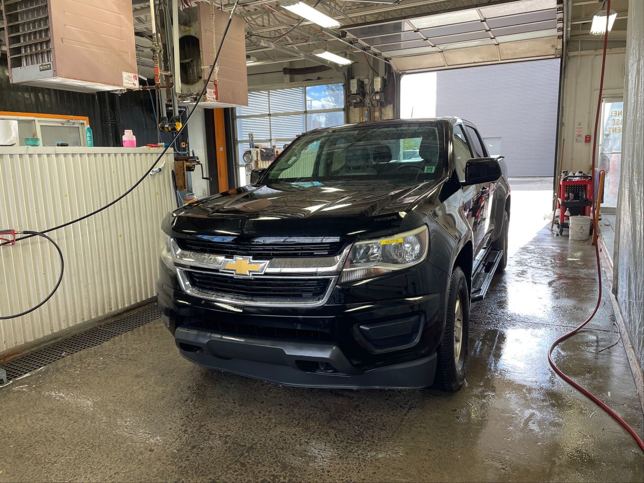 Black 2018 Chevrolet Colorado Pickup Truck Four-Wheel Drive Automatic