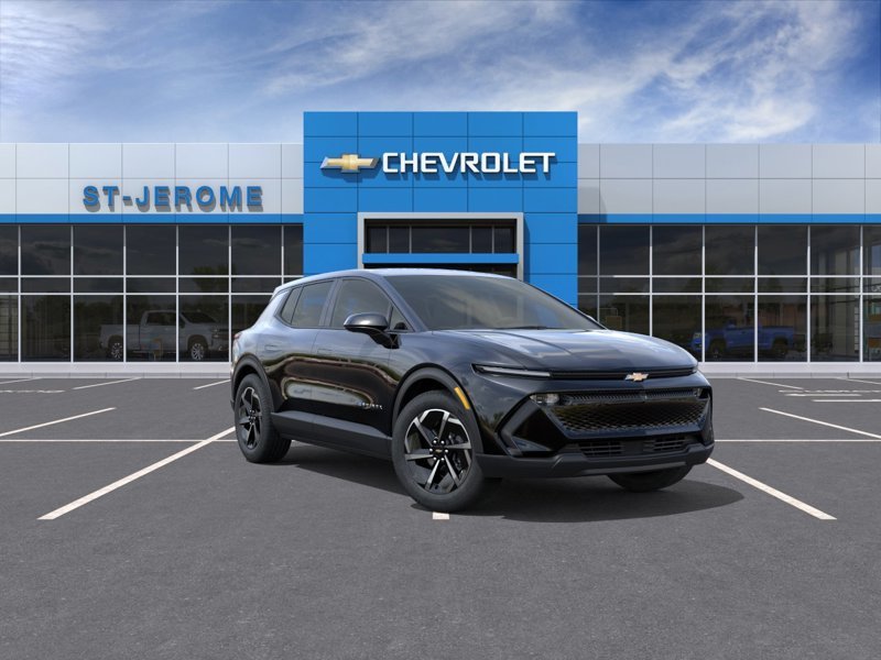 Black 2027 Chevrolet Equinox EV SUV / Crossover Front-Wheel Drive Automatic