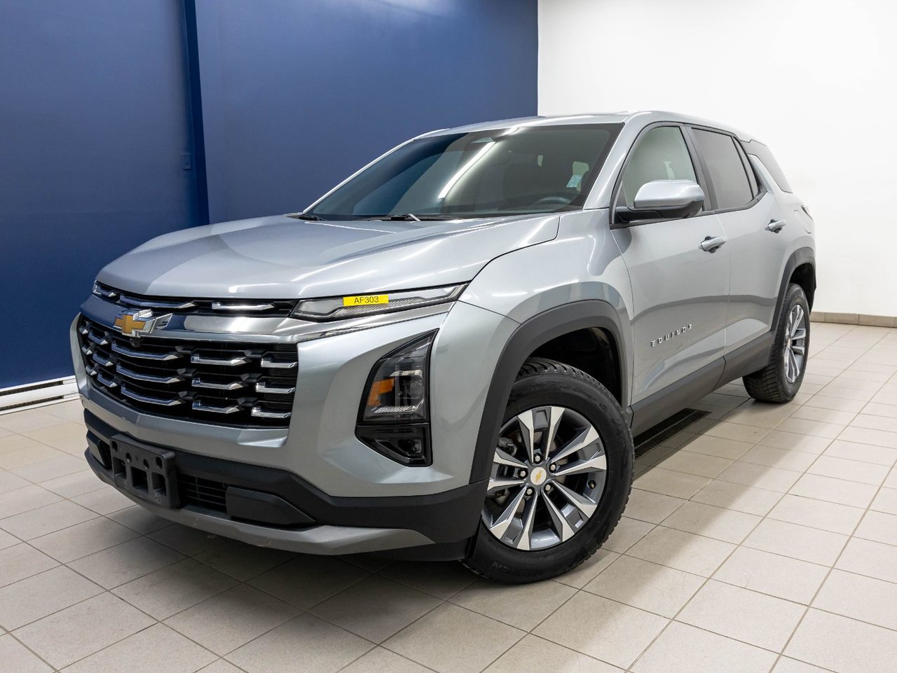 Sterling gray metallic 2025 Chevrolet Equinox SUV / Crossover Four-Wheel Drive Automatic