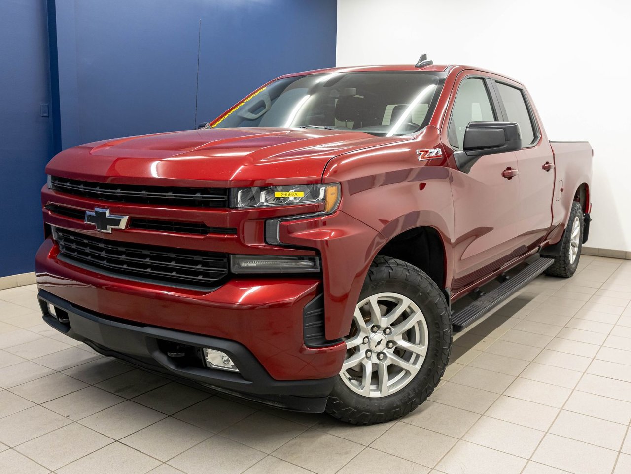 Cajun Red Tintcoat 2019 Chevrolet Silverado 1500 Pickup Truck Four-Wheel Drive Automatic