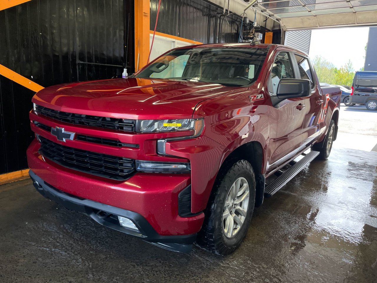 Cajun Red Tintcoat 2019 Chevrolet Silverado 1500 Pickup Truck Four-Wheel Drive Automatic
