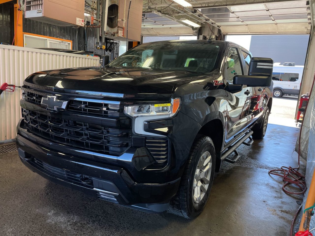 Black 2022 Chevrolet Silverado 1500 Pickup Truck Four-Wheel Drive Automatic