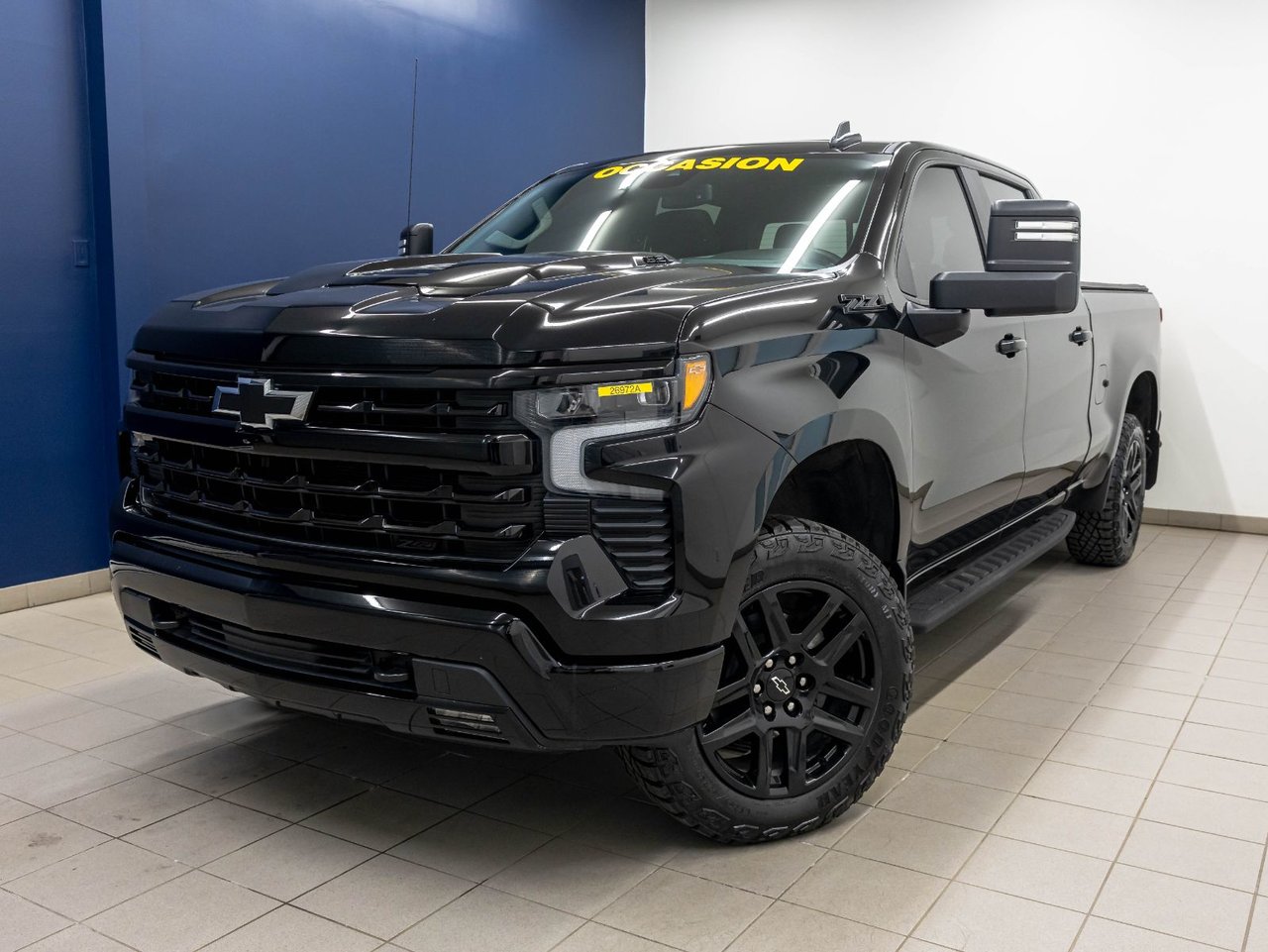 Black 2026 Chevrolet Silverado 1500 Pickup Truck Four-Wheel Drive Automatic