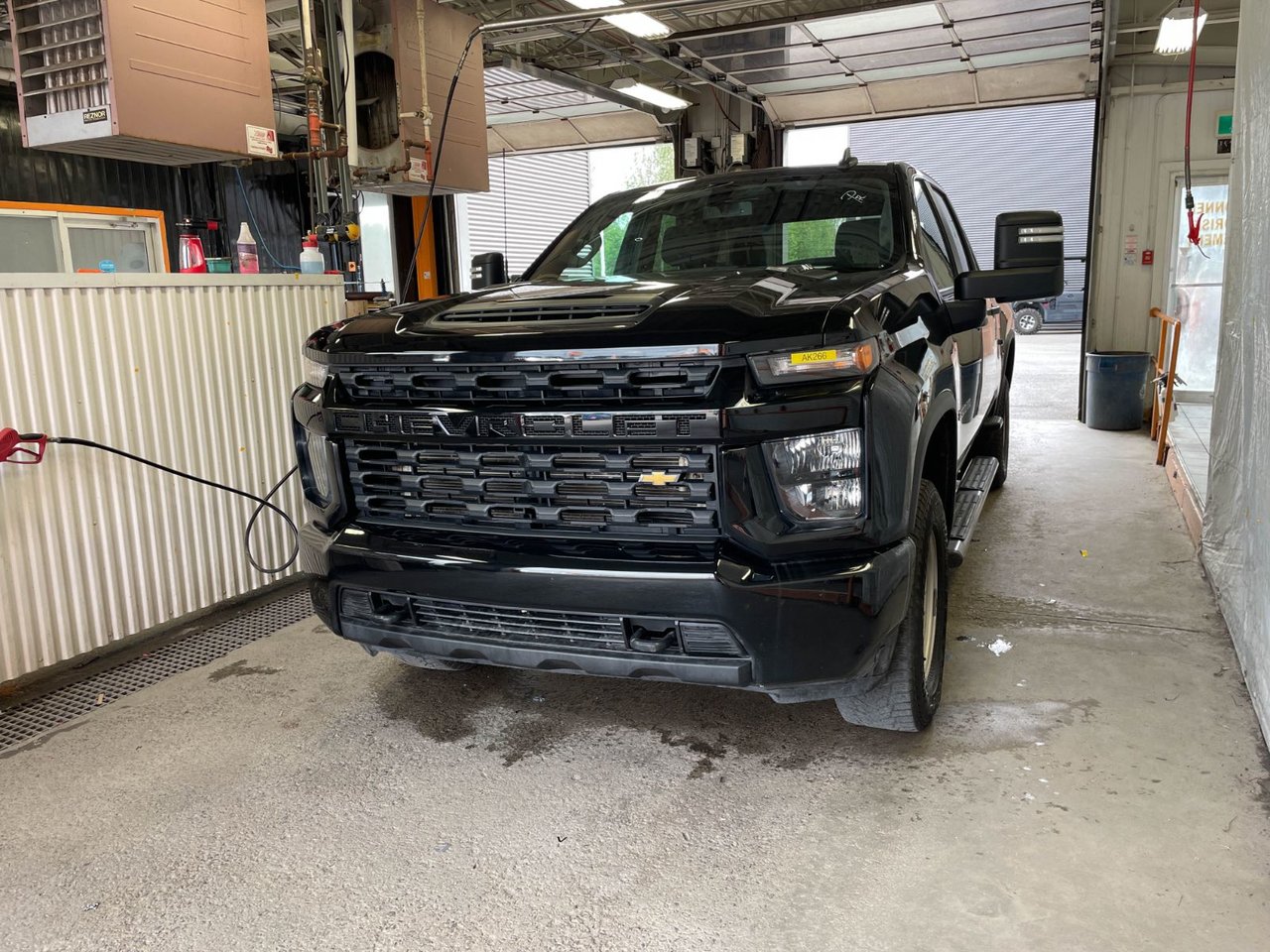 Black 2023 Chevrolet Silverado 2500HD Pickup Truck Four-Wheel Drive Automatic