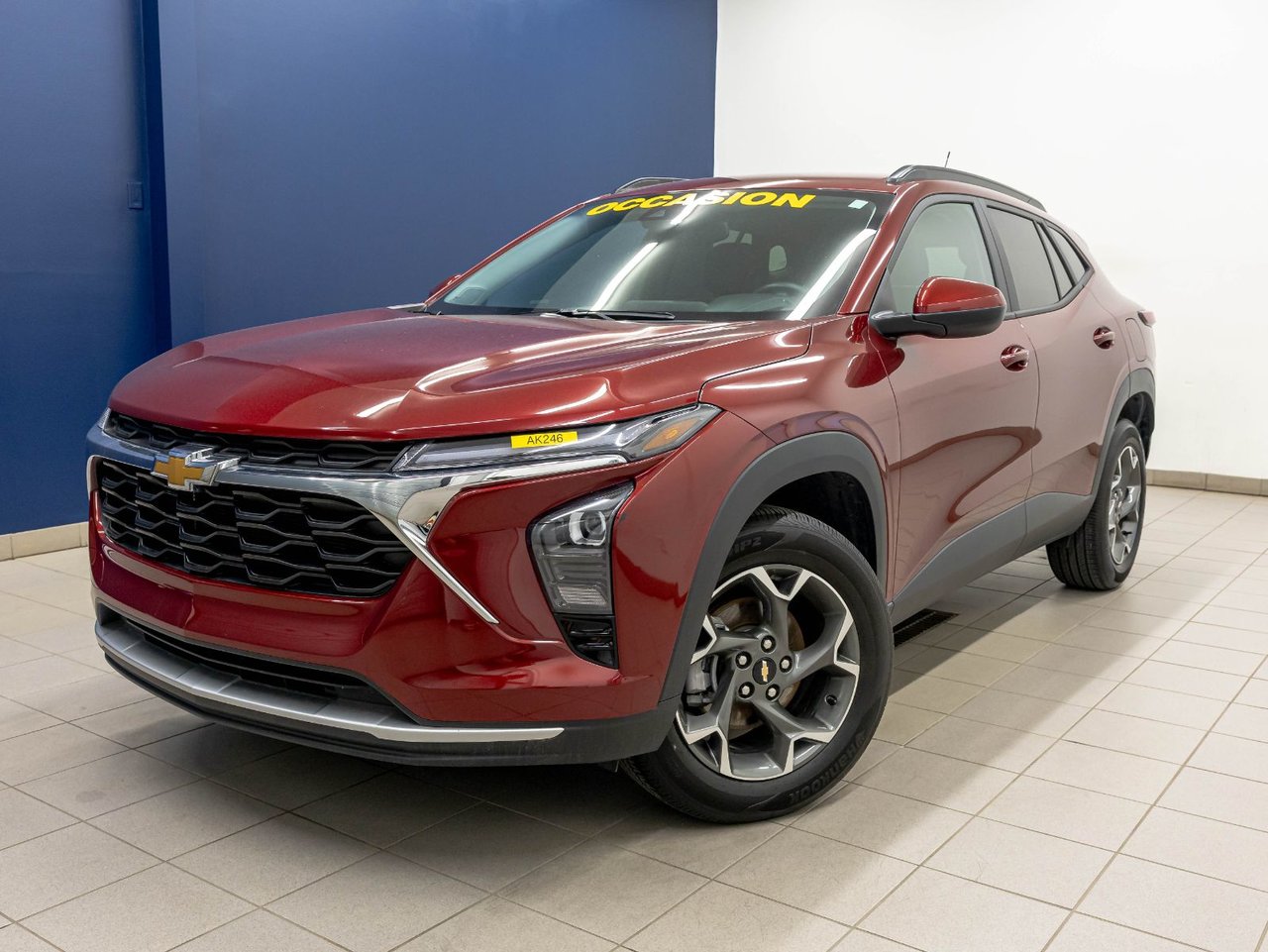 Red (Crimson) 2025 Chevrolet Trax SUV / Crossover Front-Wheel Drive Automatic