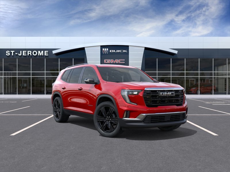 Volcanic Red Tintcoat 2026 GMC Acadia SUV / Crossover Four-Wheel Drive Automatic