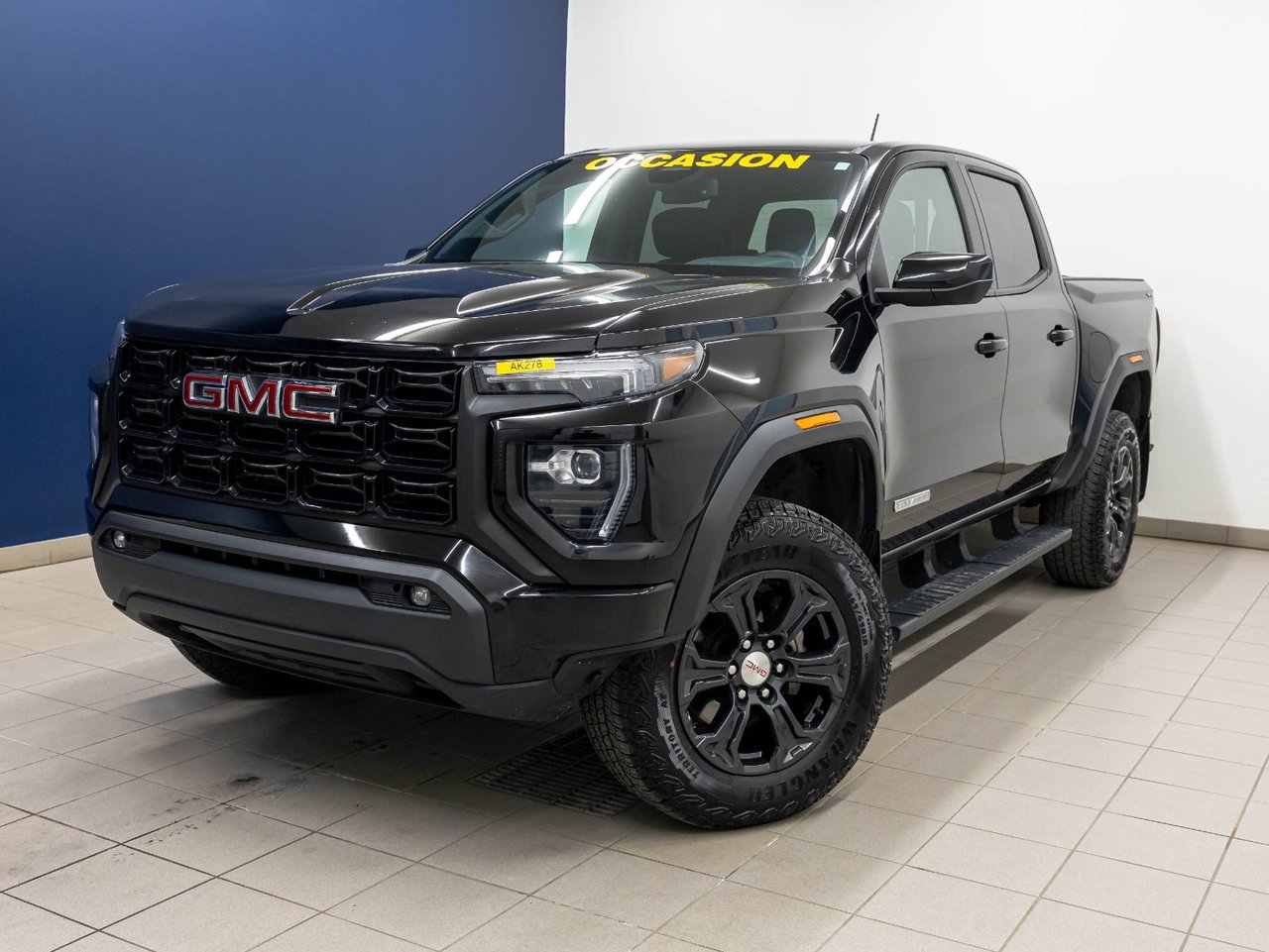 Onyx Black 2024 GMC Canyon Pickup Truck Four-Wheel Drive Automatic