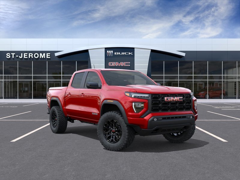 Volcanic Red Tintcoat 2026 GMC Canyon Pickup Truck Four-Wheel Drive Automatic