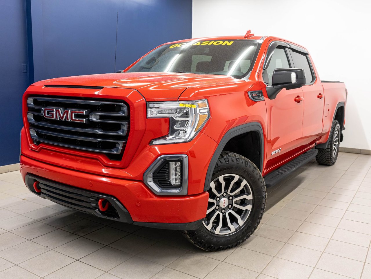 Cardinal Red 2022 GMC Sierra 1500 Limited Pickup Truck Four-Wheel Drive Automatic